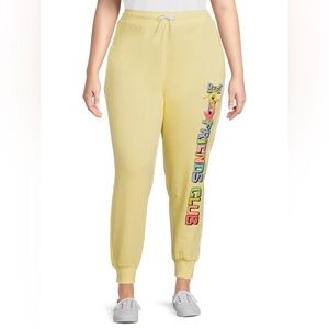 SpongeBob SquarePants Yellow Graphic Joggers Size XXXL